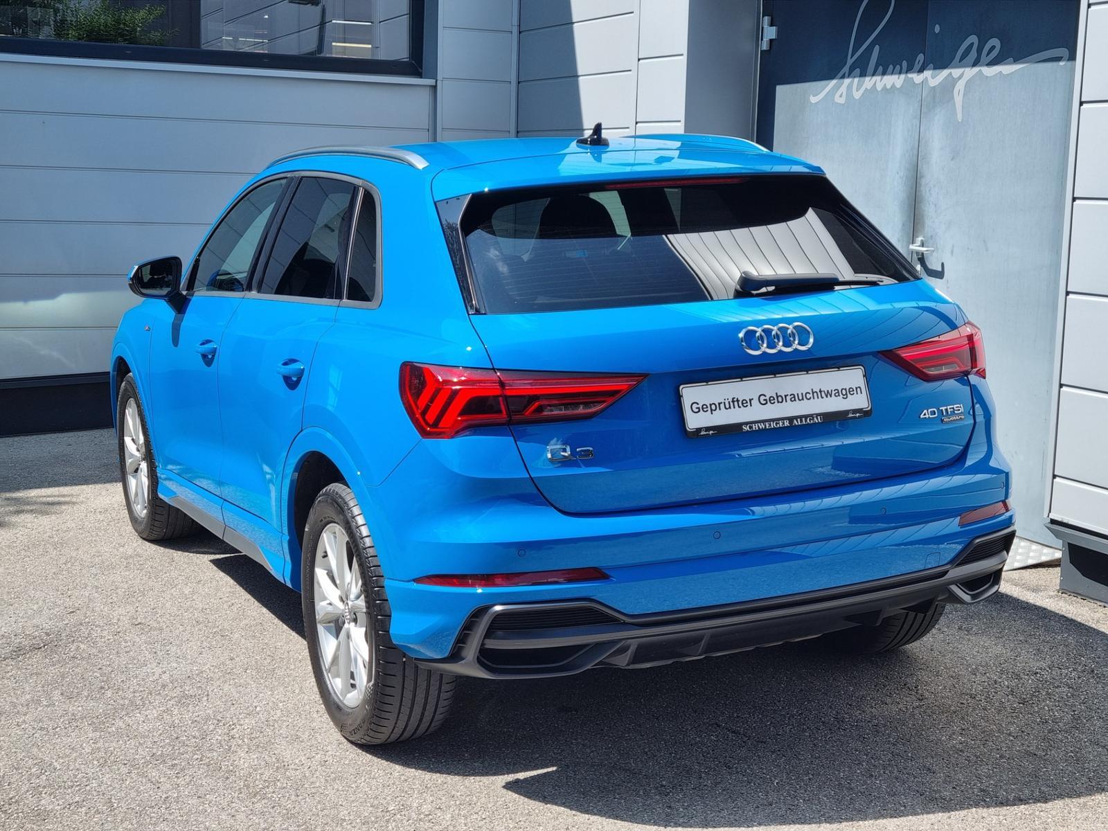 Audi Q3 40 TFSI quattro S line exterieur