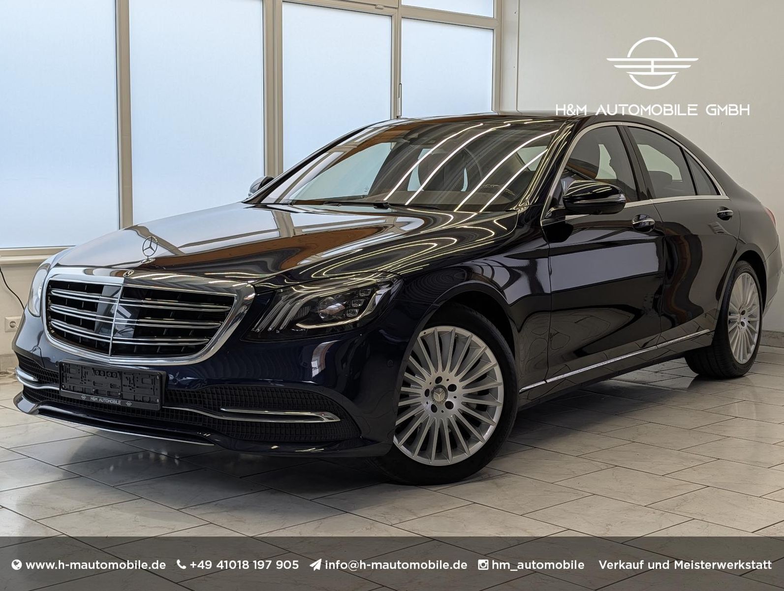 MERCEDES-BENZ S 560 4Matic - AHK/PANO/STDHZ/ACC/360/Burm.