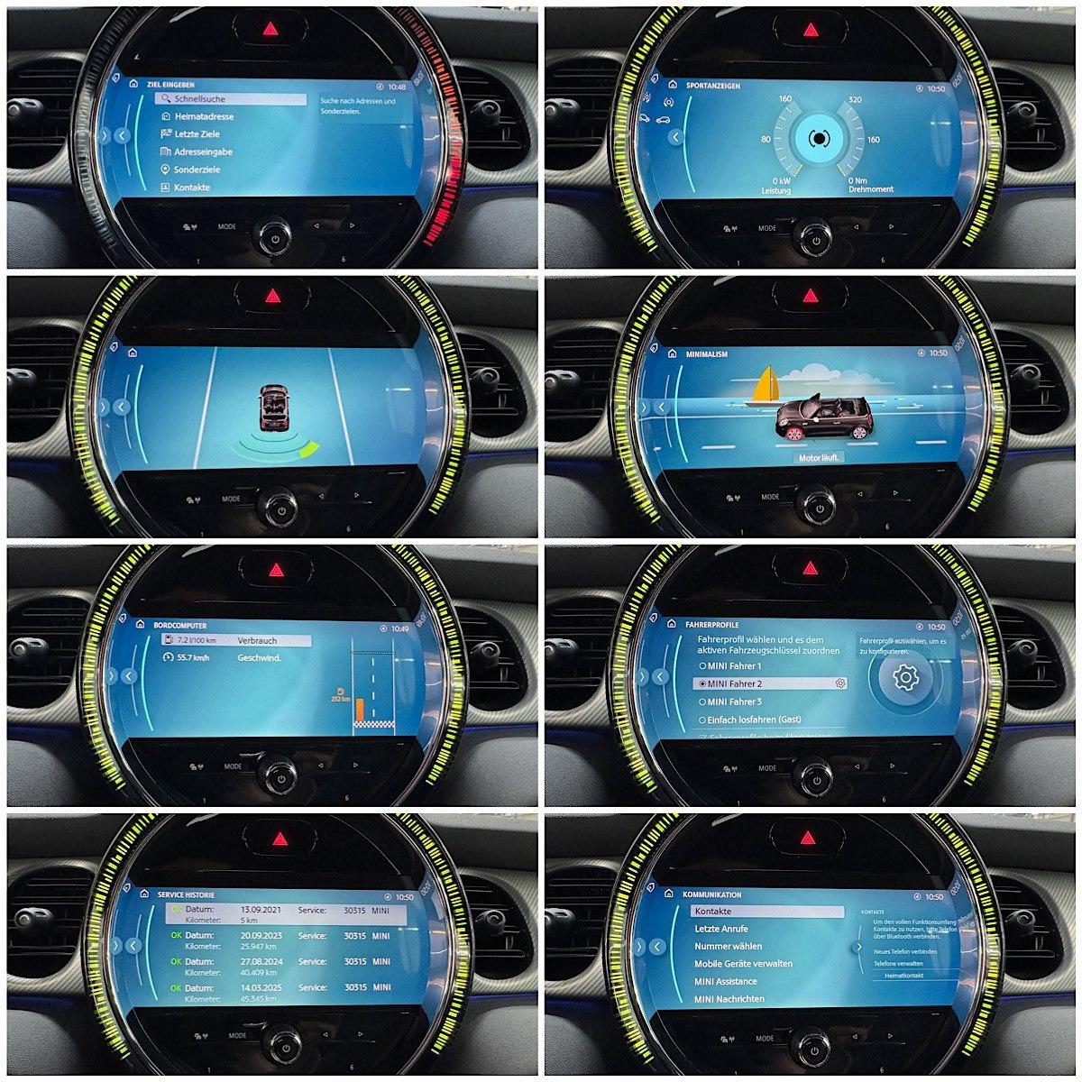 MINI Cooper S Cabrio JCW Trim adaptiverLED Lenkradhei