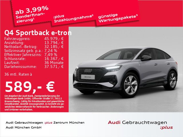 Audi Q4 Sportback e-tron 45 S line Navi+/Privacy/AHK