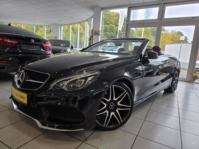 Mercedes-Benz E 220 BlueEfficiency* AMG LINE * SCHWARZ / ROT *