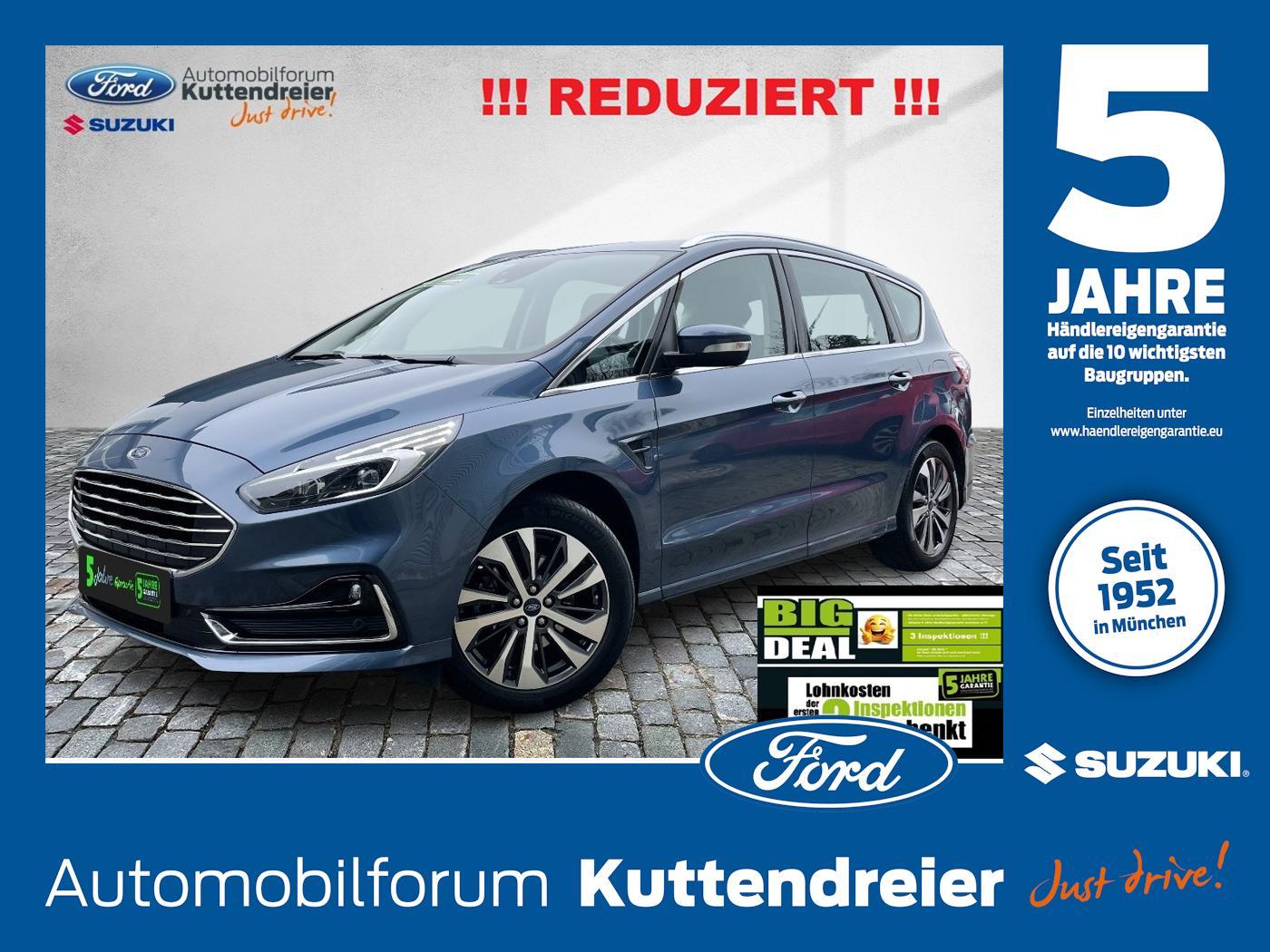 Ford S-MAX Titanium Leder Navi Kamera AHK Voll-LED SH