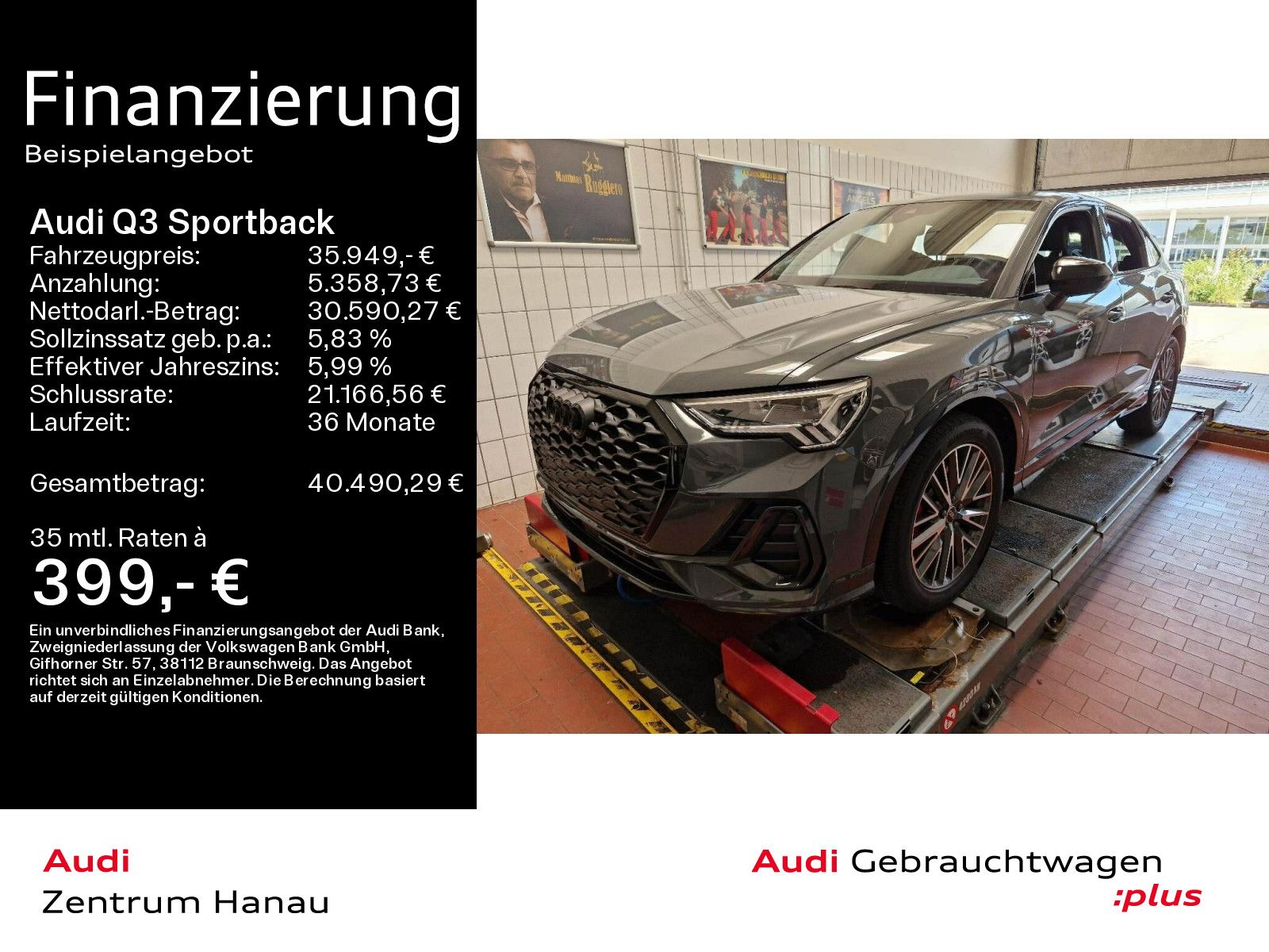 Audi Q3 Sportback 40 TFSI QUATTRO *LED*NAV*KAMERA*AHK foto 1