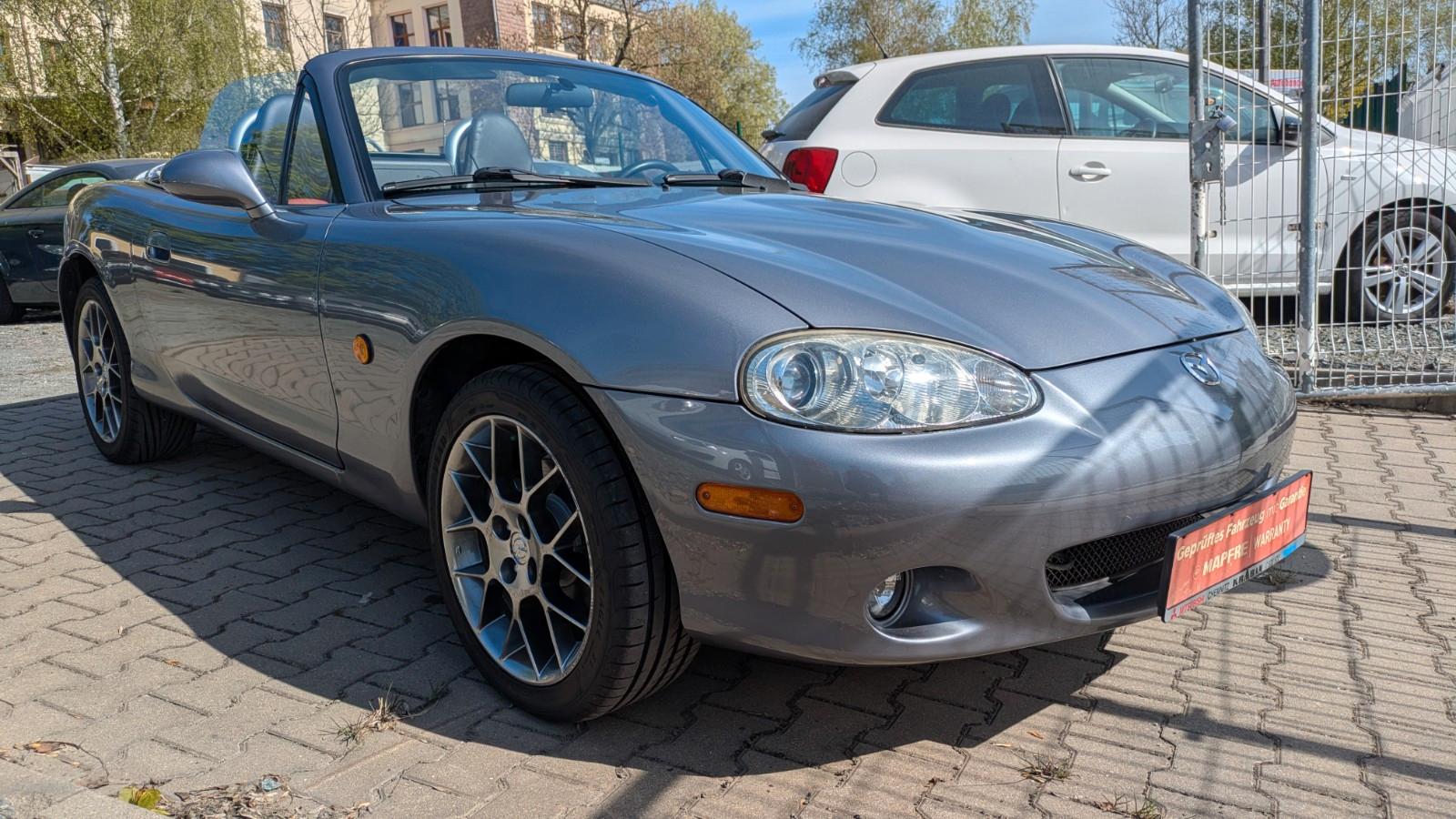 Mazda MX-5 1.6 16V Leder rot/Klima/Sitzheiz/Mazda Serv