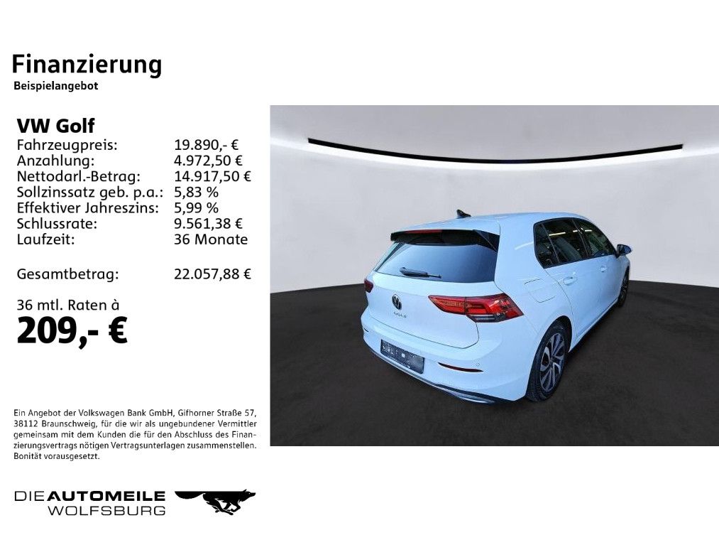 Volkswagen Golf 8 VIII 1.5 TSI Active AHK LED RearView foto 2