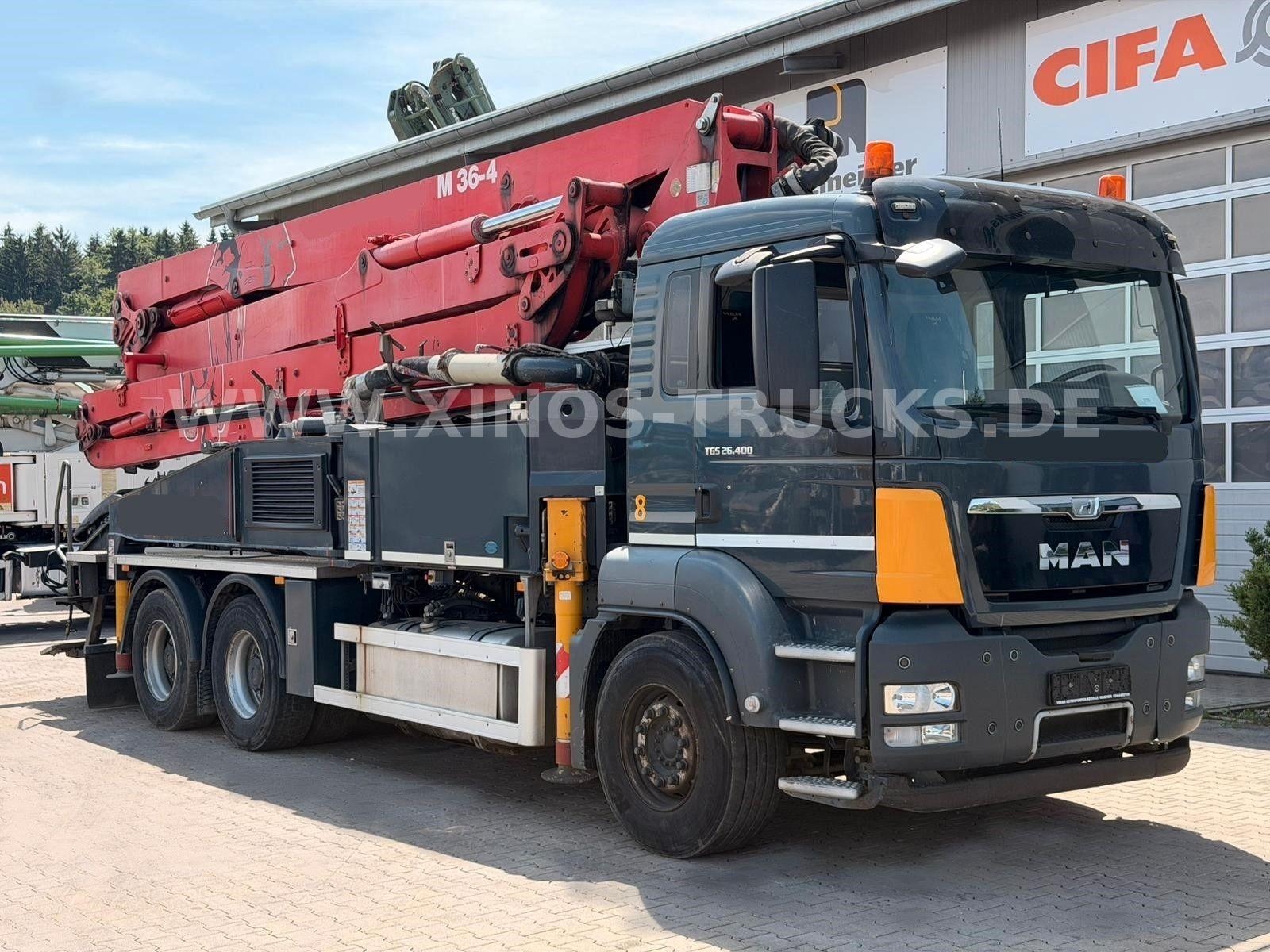 MAN TGS 26.400 6X4 Putzmeister BSF 36M/4 16-HLS