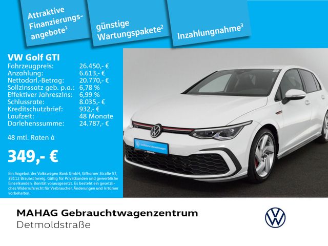 Volkswagen Golf VIII GTI 2.0 TSI Navi LEDPlus DAB+ AppConne