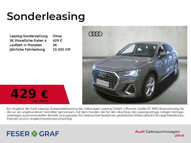 Audi Q3 Sportback 45 TFSI e S Line Ext Navi,LED,AHK,S