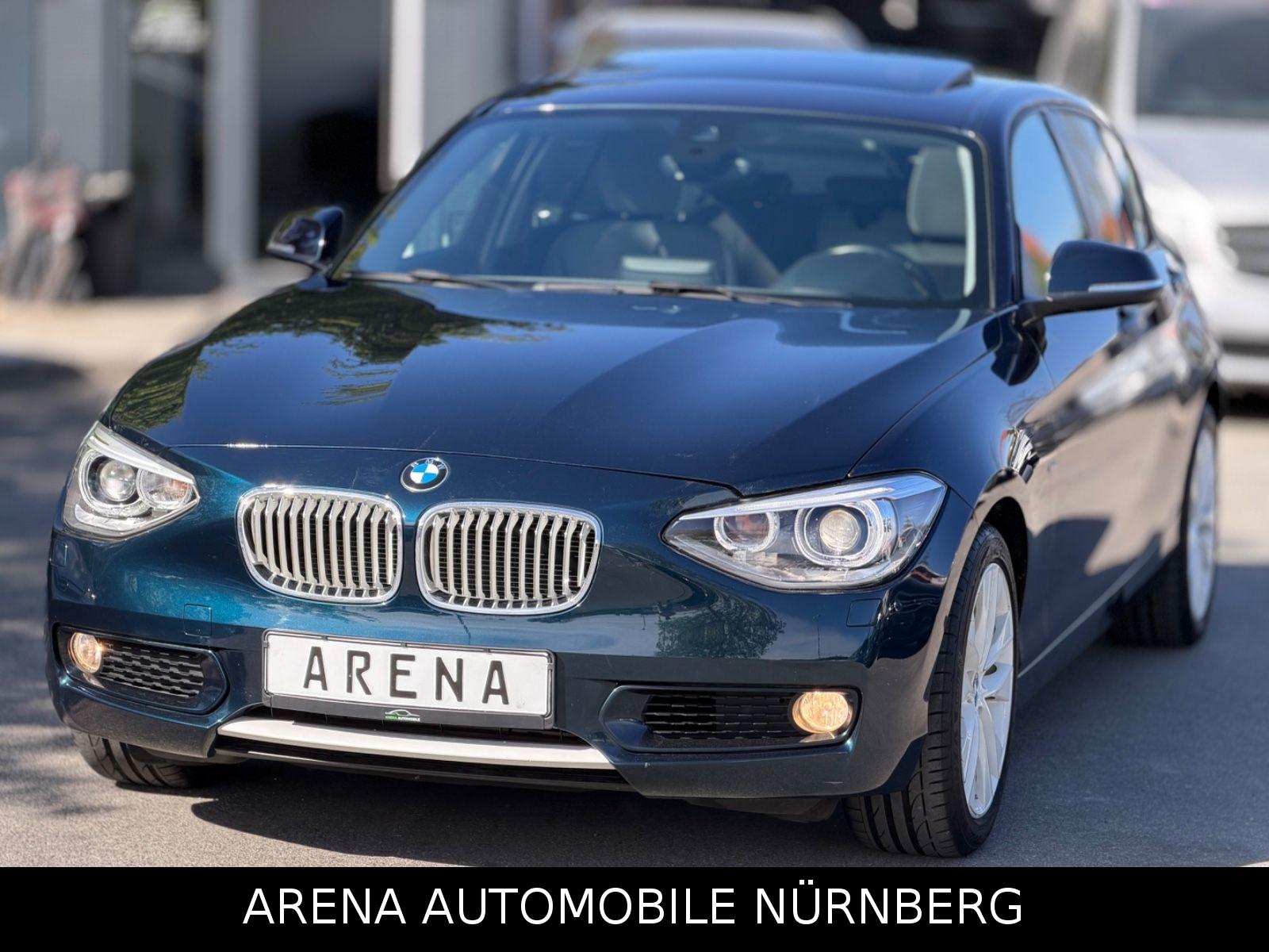 BMW 118i Urban*170PS*Glasdach*Xenon*Teilleder*Navi