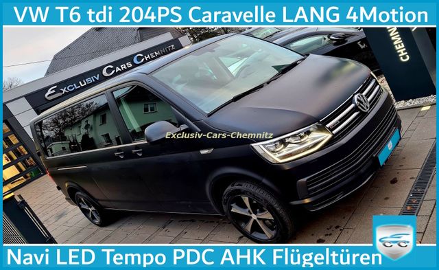 Volkswagen T6 Caravelle lang 4Motion FlügelTüren LED AHK Co