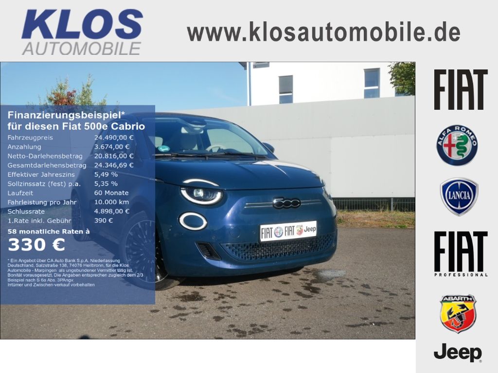 Image of Fiat 500e