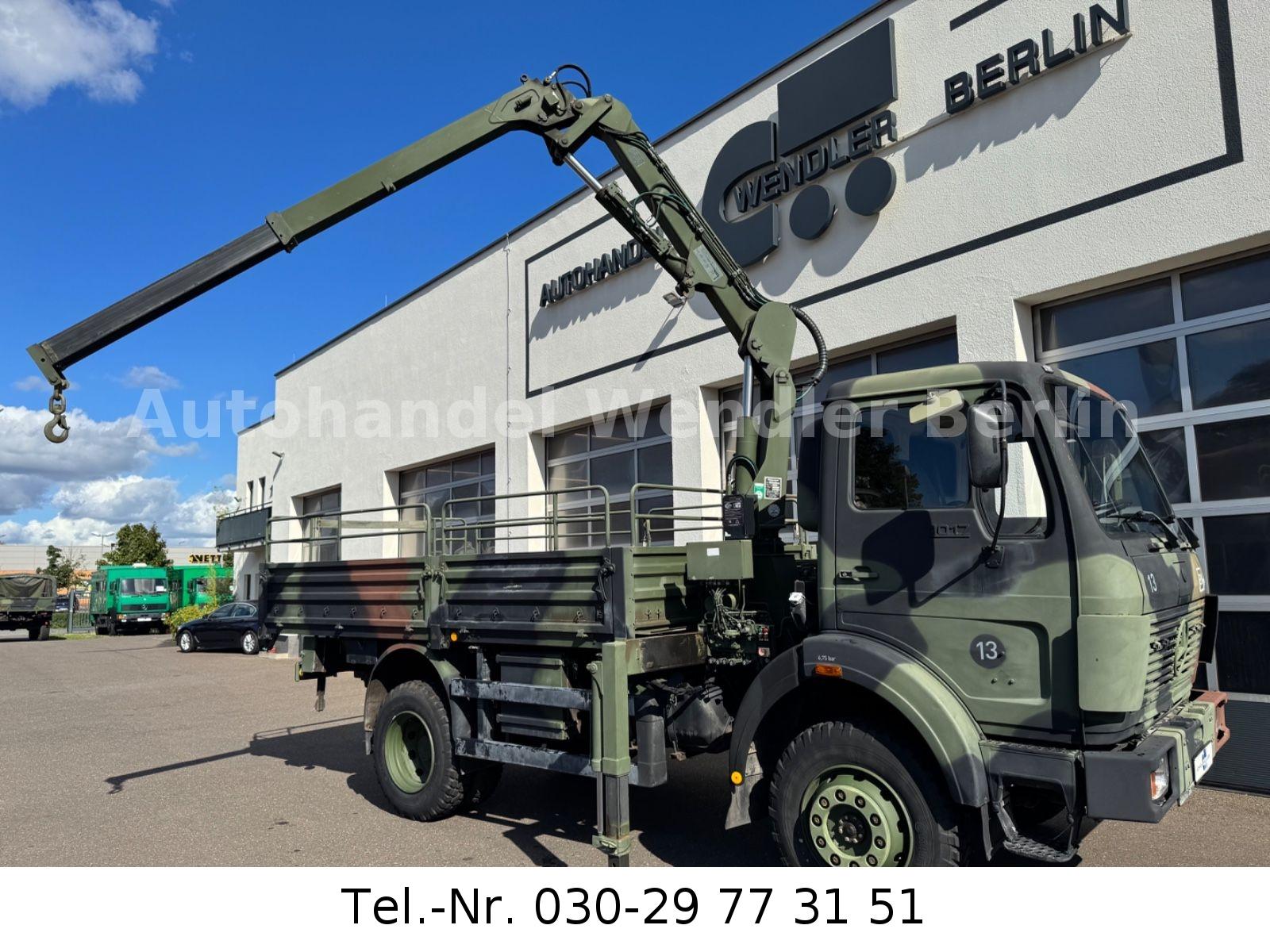 Mercedes-Benz 1017 A 1217A 1417 A Pritsche/Kran Atlas AK1403D