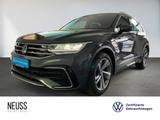 Volkswagen Tiguan 2.0 TDI R-Line +AHK+NAVI+ACC+RFK+LED+DAB+ - Volkswagen Tiguan mit Diesel-Antrieb: Grau, Teilleder