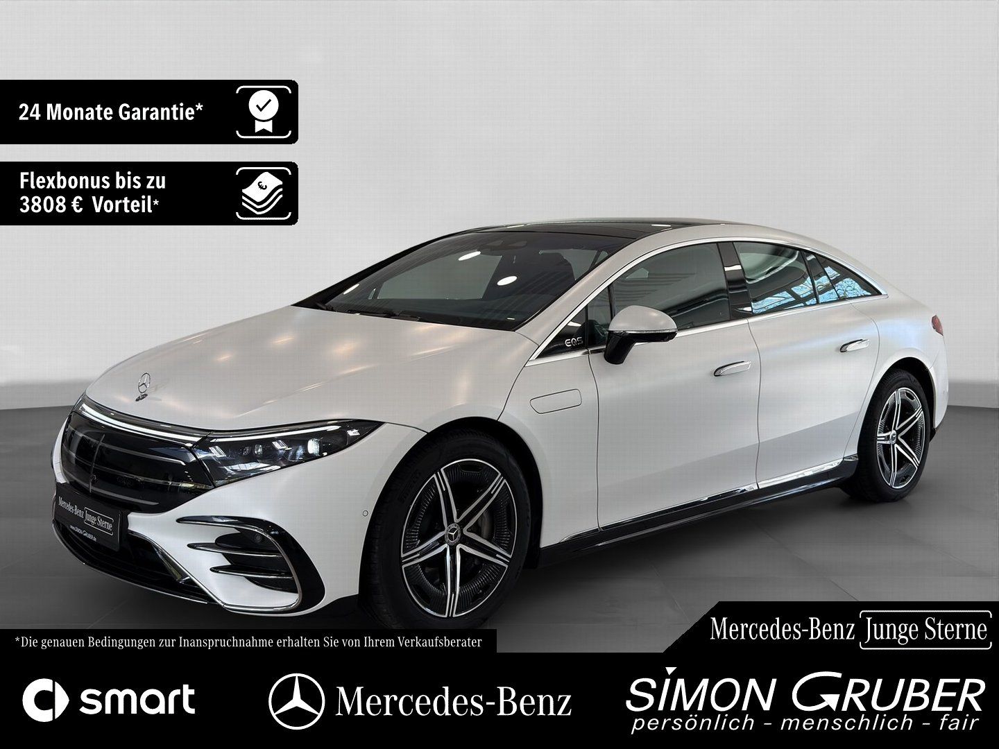 Fahrzeugabbildung Mercedes-Benz EQS 500 4M AMG Pano Massage TV Guard360 118kwh