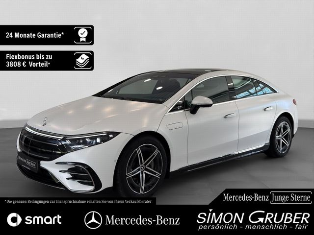Mercedes-Benz EQS 500 4M AMG Pano Massage TV Guard360 118kwh