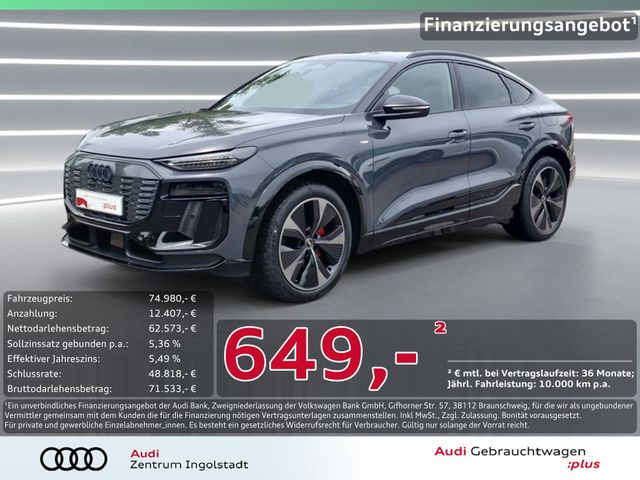 AUDI Q6 Sportback e-tron qu S line edition one Tech-p