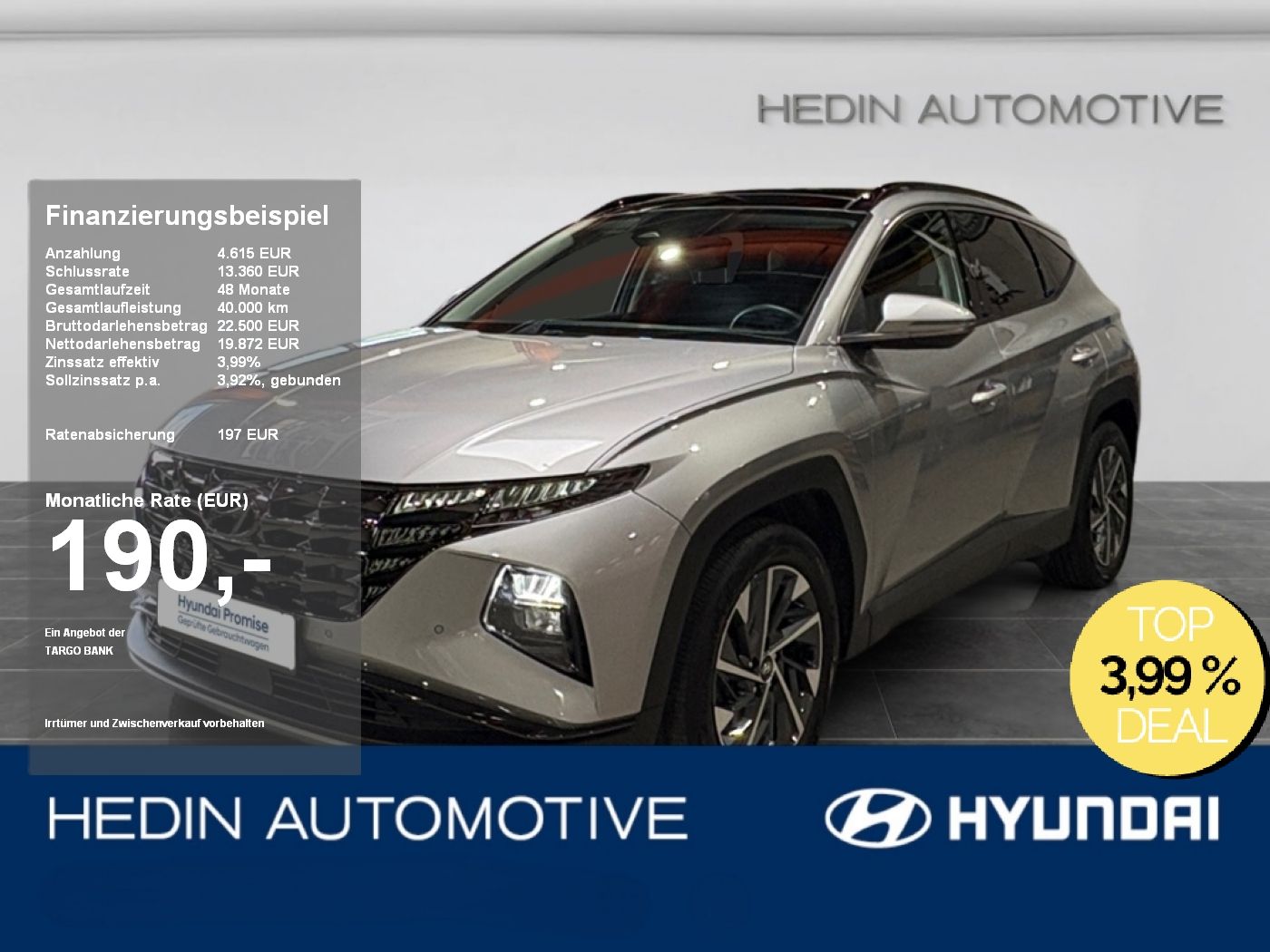 Hyundai Tucson 1.6 CRDI DCT Trend AMBIENTE|DISTR|KAM|PTS
