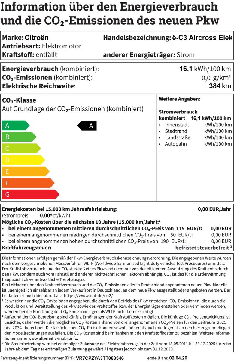 Citroën ë-C3 Aircross - Bild 11