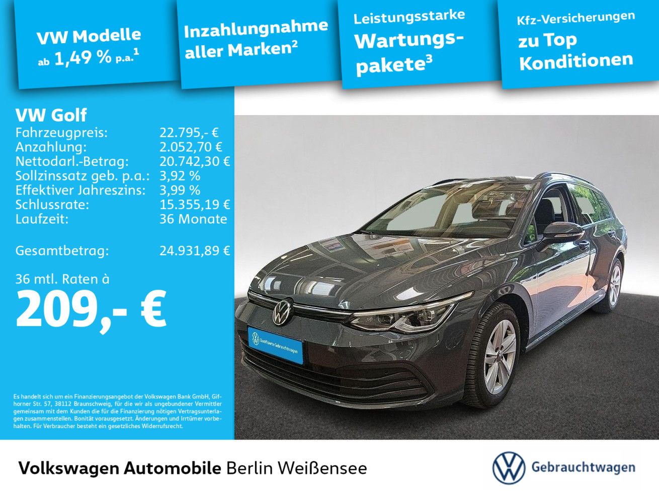 Volkswagen Golf VIII 2.0 TDI Life DSG GJR LED SHZ NAVI APP foto 2