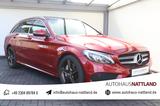 Mercedes-Benz C 250d AMG Line PANO LED Leder RFK - rote Mercedes-Benz C 250