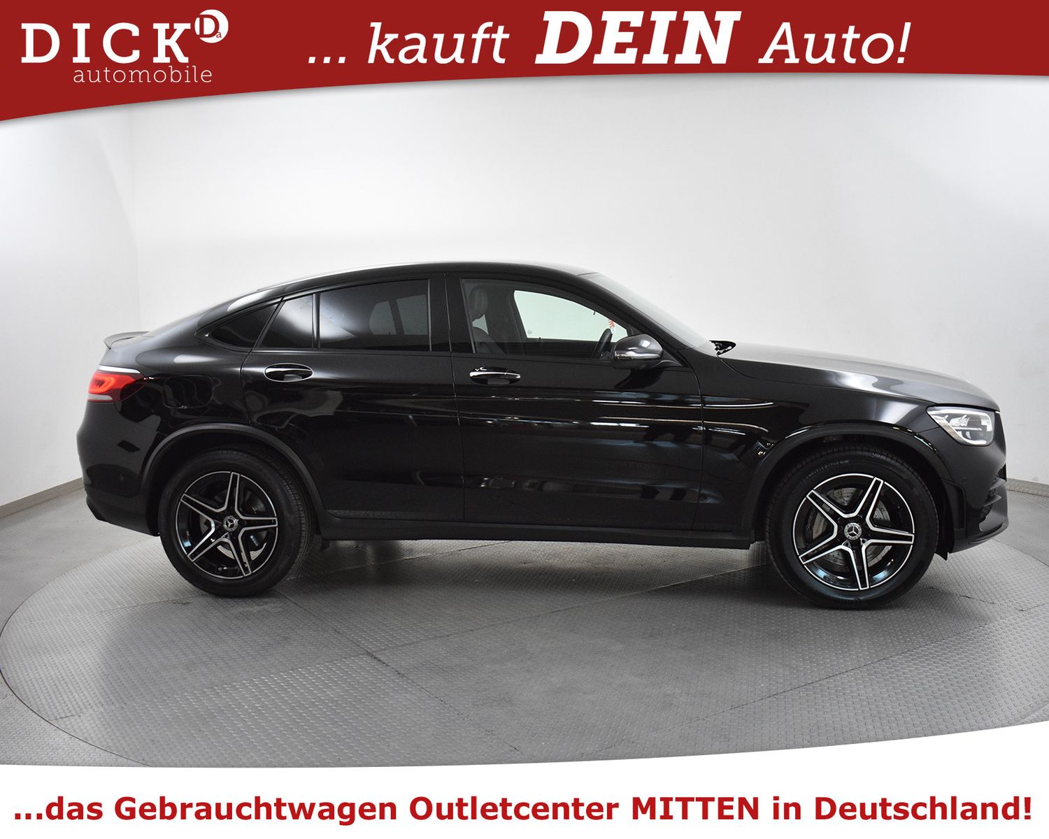 MERCEDES-BENZ GLC 300d Coupe 2X AMG >NIGHT+LUFT+MEMO+360+WIDES - Image 2
