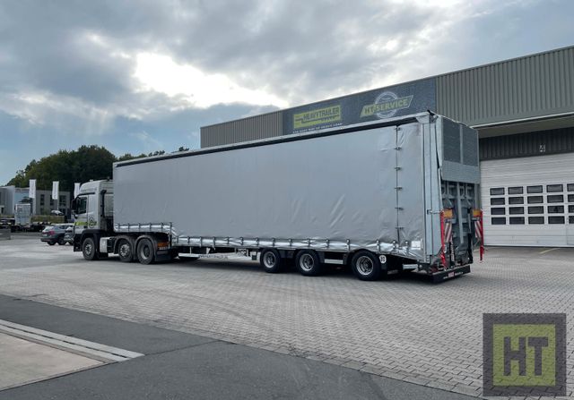 Faymonville MAX Trailer 3-Achs-Jumbo-Semi-Rampen-Planenaufb.