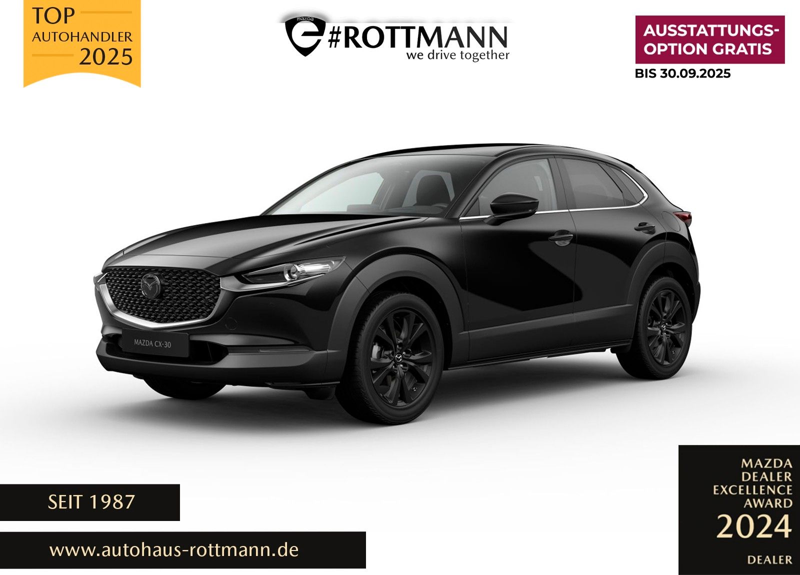 Mazda CX-30 2025 SoMo eSKYACTIV-G2.5 140ps Aut. Homura