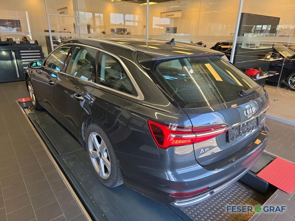 Audi A6 Avant 45 TFSI qu. design AHK Leder Pano RüKa foto 3