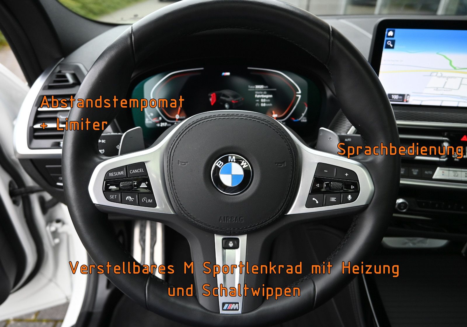 Fahrzeugabbildung BMW X4 xDr. 30d M-Sport °UVP 93.880€°AHK°LASER°STHZ°