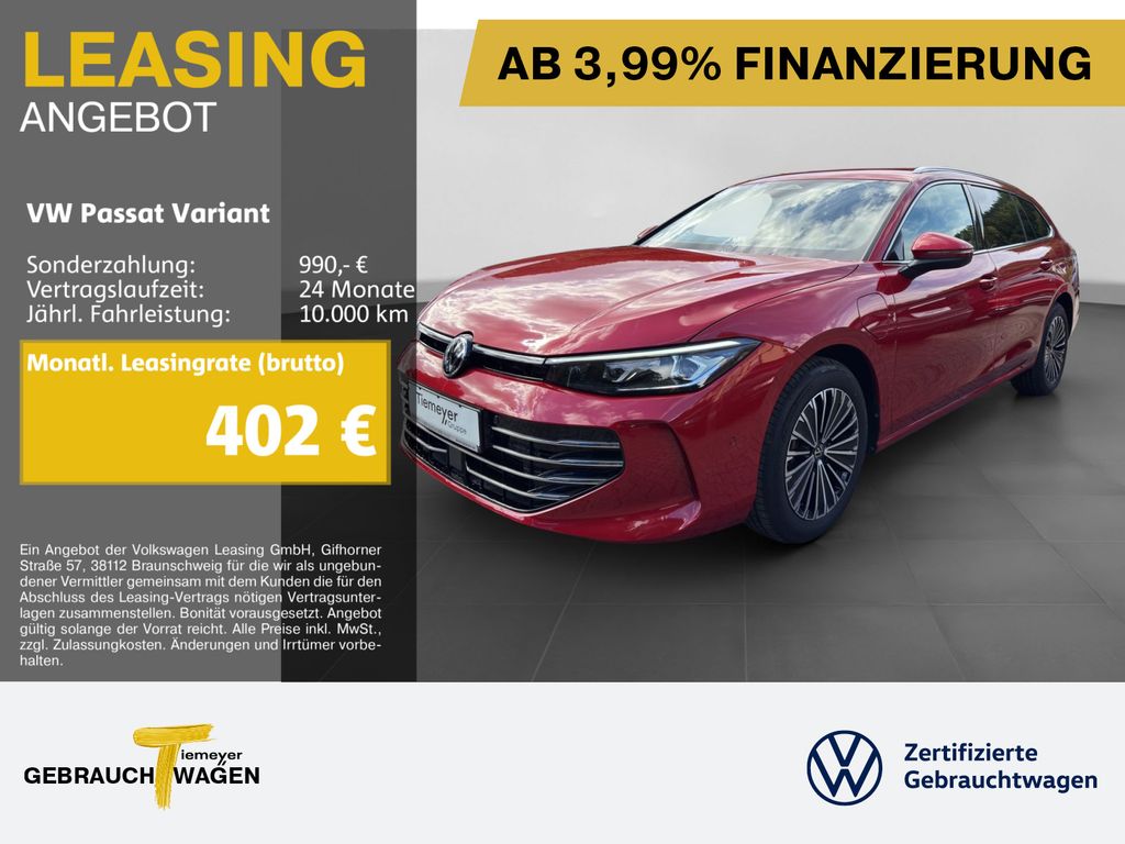 Passat Variant eHybrid ELEGANCE ASSIST HuD DCC A