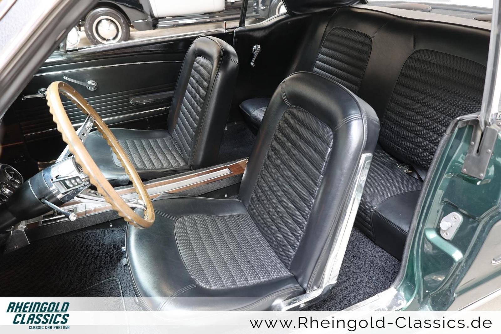 Ford Mustang 289 Coupé V8 Bullitt Green, Automatik