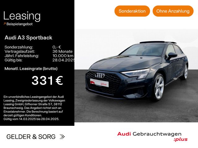 Audi A3 Sportback 35 TDI S line AHK*virtual*Pano*