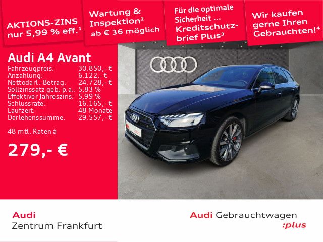 Audi A4 Avant 40 TDI quattro S tronic Matrix-LED Navi