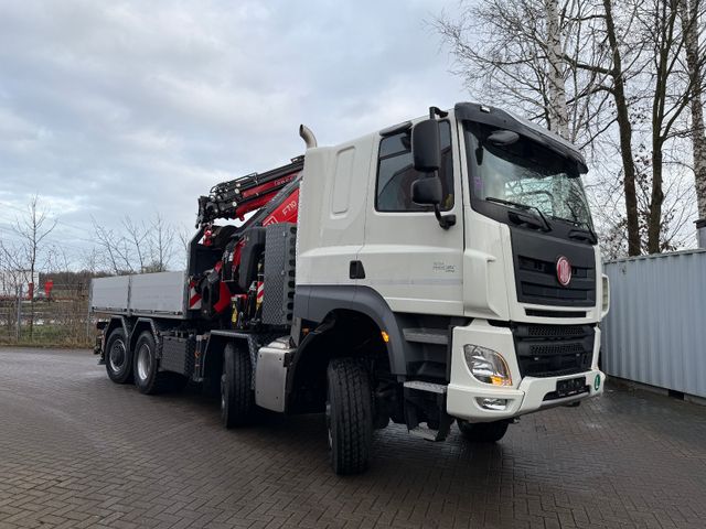 Autres Tatra 41.500 Phoenix 8x8 mit Fassi F710 Ladekran