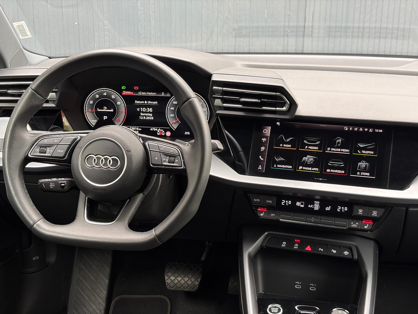 Audi A3 Sportback 30 TFSI advanced virtual ACC, миниатюра 26
