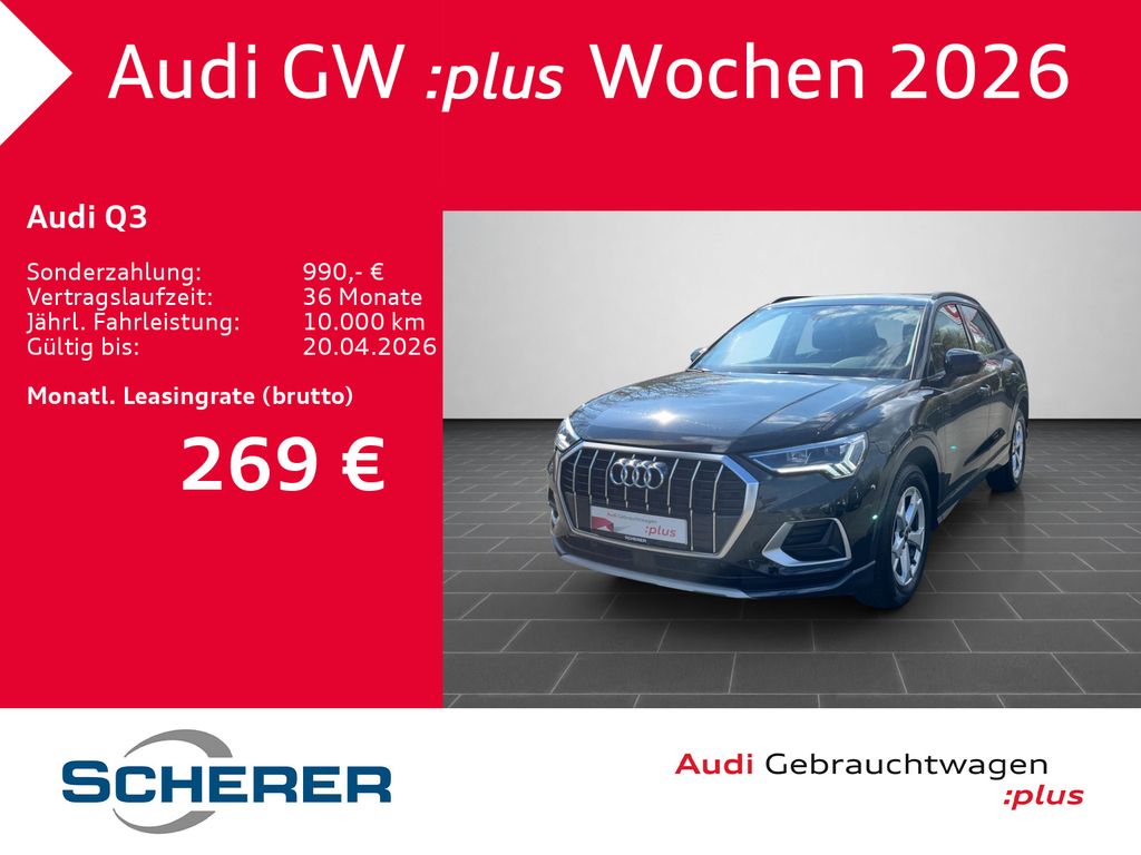Audi Q3 SUV advanced 35 TDI S tronic KAMERA INTERFACE