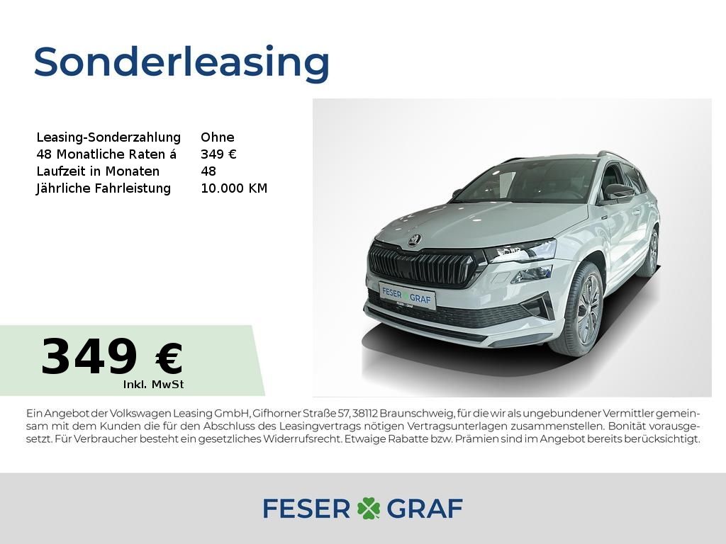 Skoda Karoq Sportline 2.0 TSI DSG - AHK,SHZ,LHZ