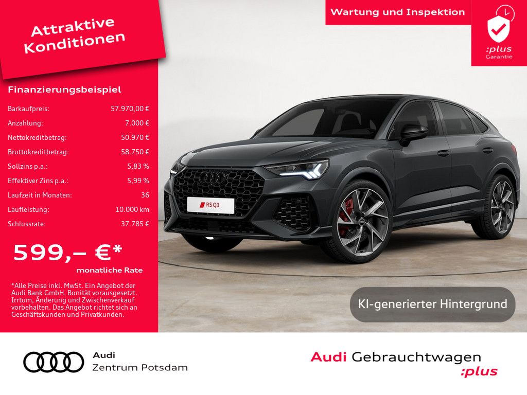 Audi RS Q3 Sportback quattro MATRIX 360° PANO ACC
