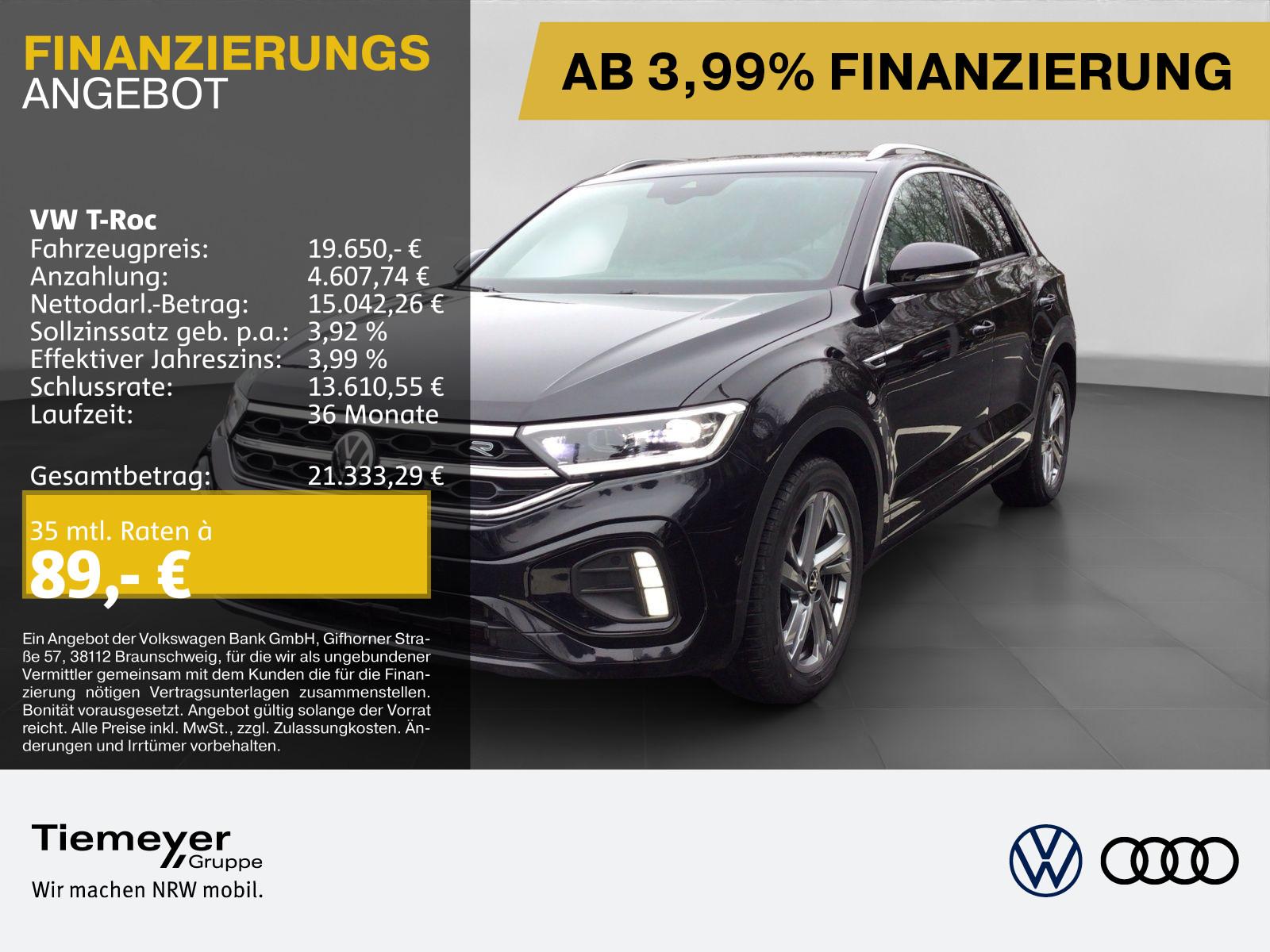 Volkswagen T-Roc 1.0 TSI R-LINE PARKLENK KAMERA LED+