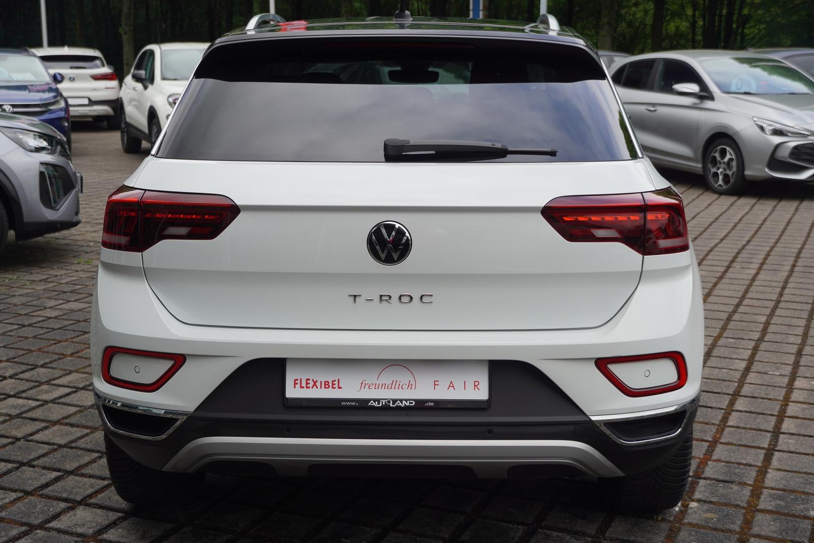 Volkswagen T-Roc 1.0 TSI Style IQ-Light Navi Teilleder ACC, миниатюра 7