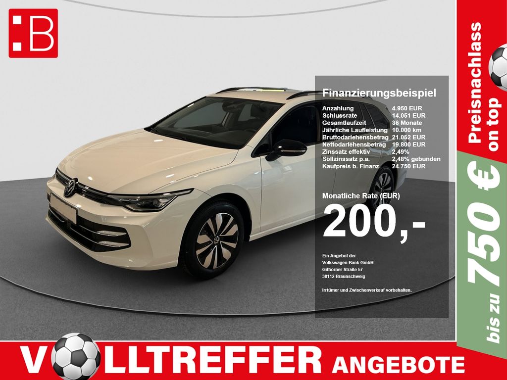 Golf 8 Var. 1.5 TSI GOAL KAMERA AHK ACC LED NAVI