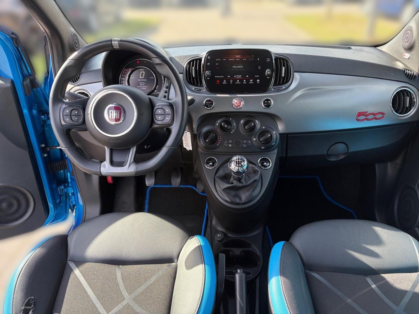 Fiat 500 Sportpaket Soundsystem Apple CarPlay Android