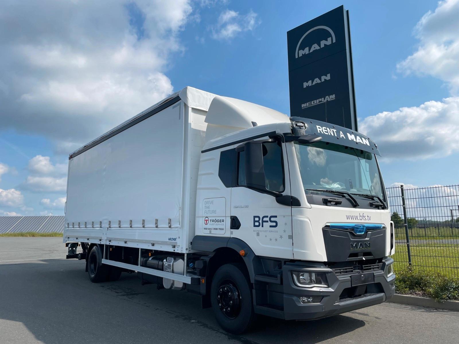 MAN 15.290 4x2 BL lane, PowerMatic, Schlafkabine