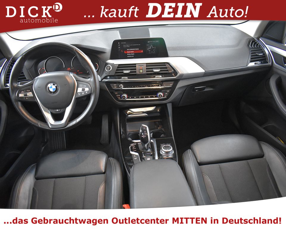 BMW X3 xDr 20d Advan NAV LC PLUS+LED+STANDHZ+LEDER+M
