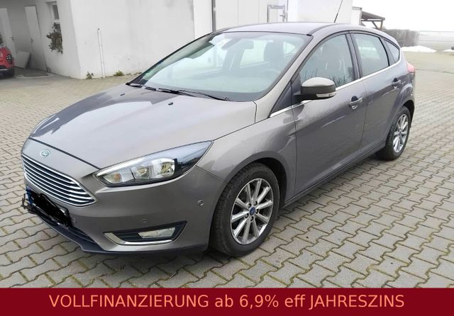 Ford Focus TITANIUM-KLIMA-SHZG-NAVI-HZB LENKRAD-16ALU