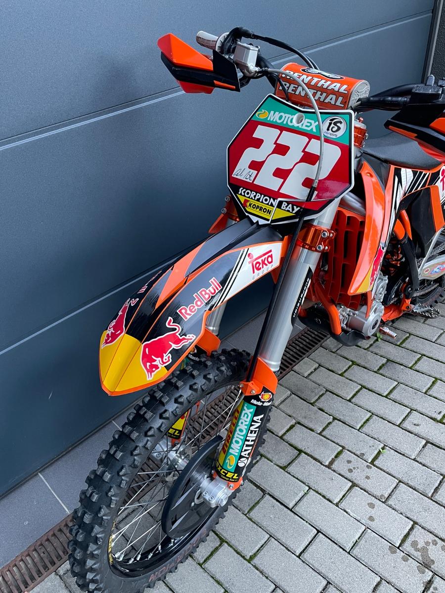 KTM SX 2013 — вигляд ззаду