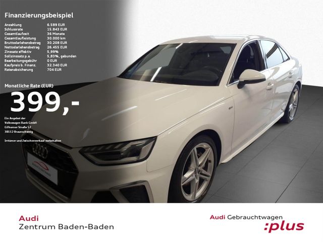 Audi A4 Lim. 40 TFSI S line *NAVI*LED*B&O*KAMERA*SH*