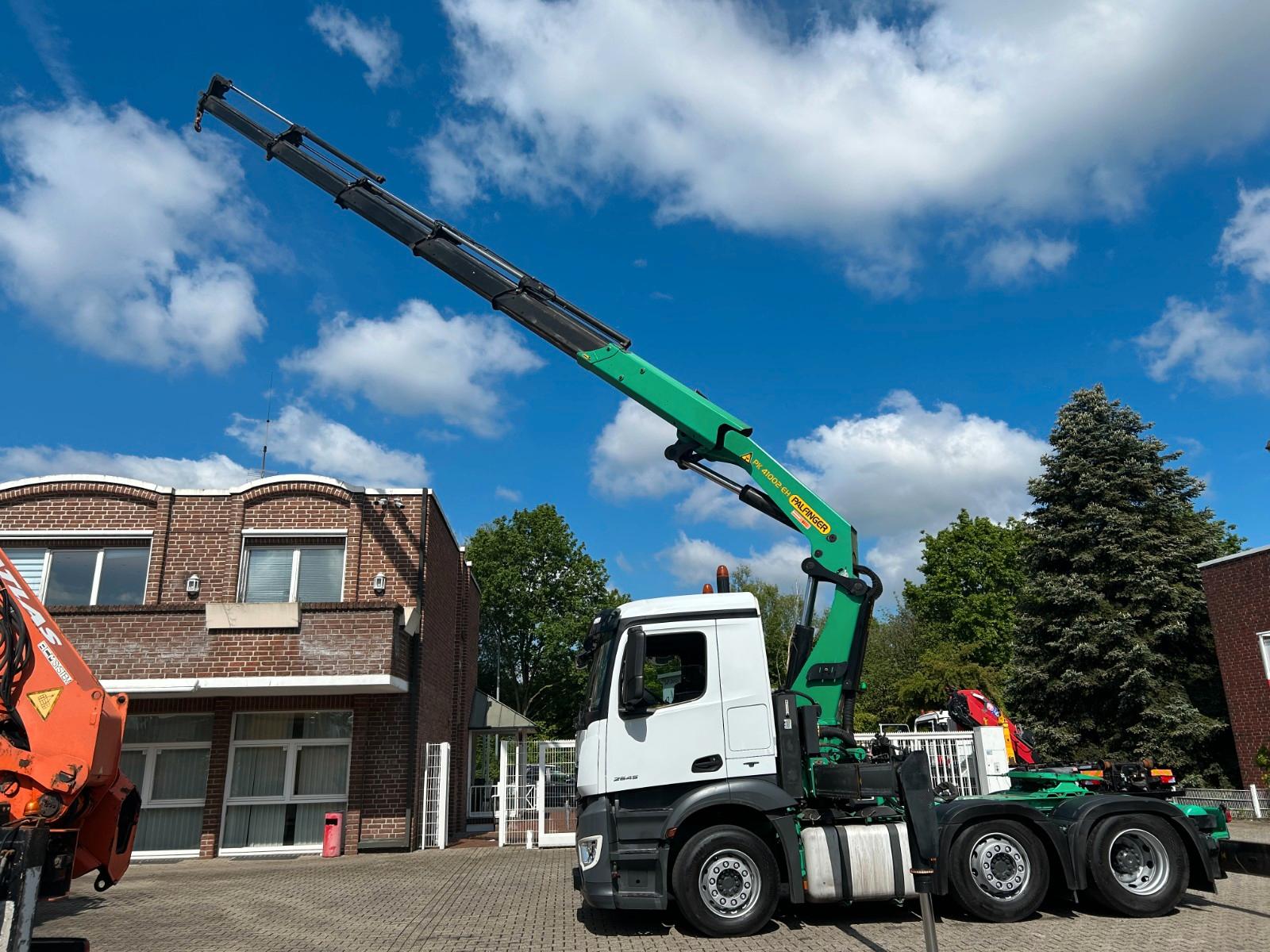 Mercedes-Benz 2545 Antos SZM mit PK 41002 Kran 6x2