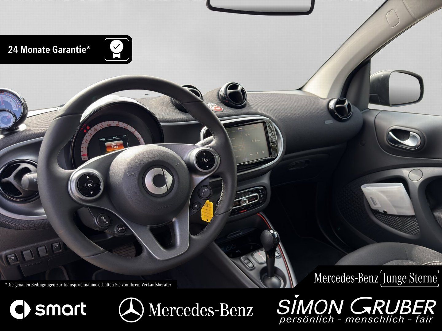 Fahrzeugabbildung Smart Smart ForTwo EQ Cabrio Exclusive LED 22KW Kamera