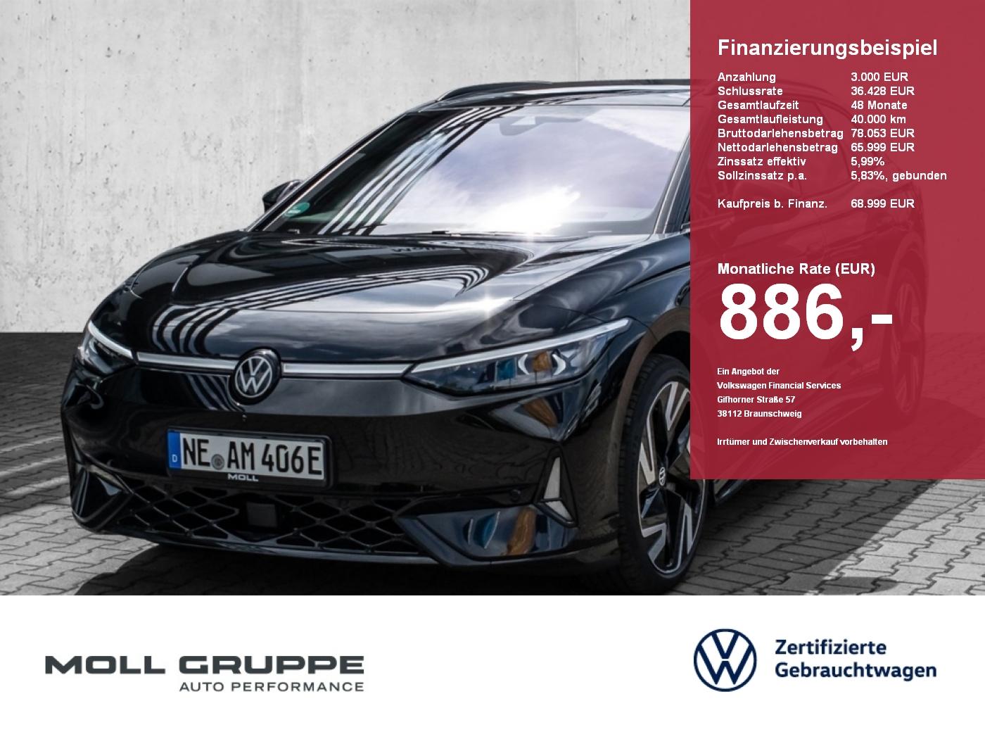 Volkswagen ID.7 GTX Tourer 4MOTION 86 kWh 1-Gang-Automatik